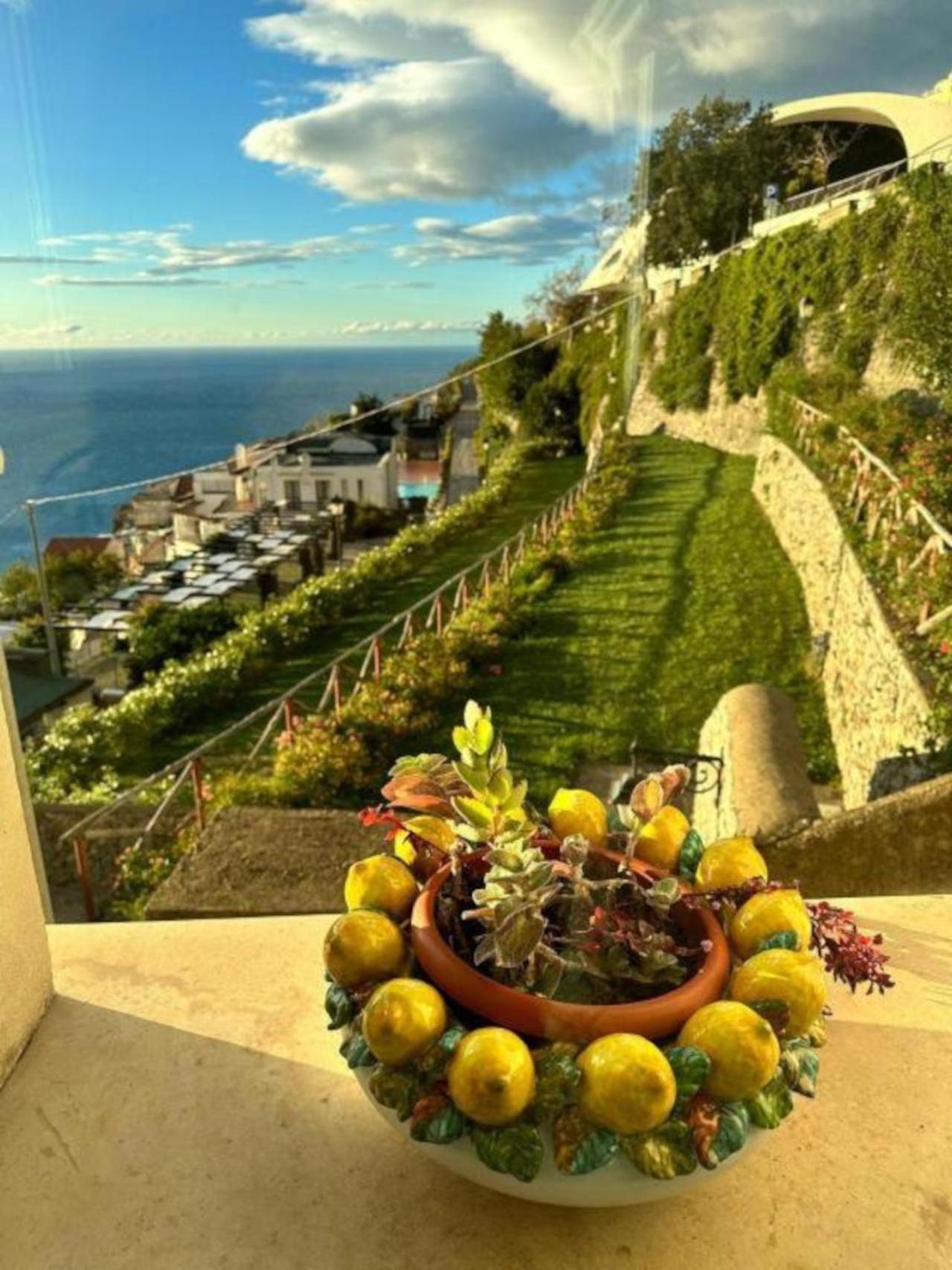 La Dolce Vita Ravello - Two Bedroom Apt With Sea View Terrace Exteriör bild