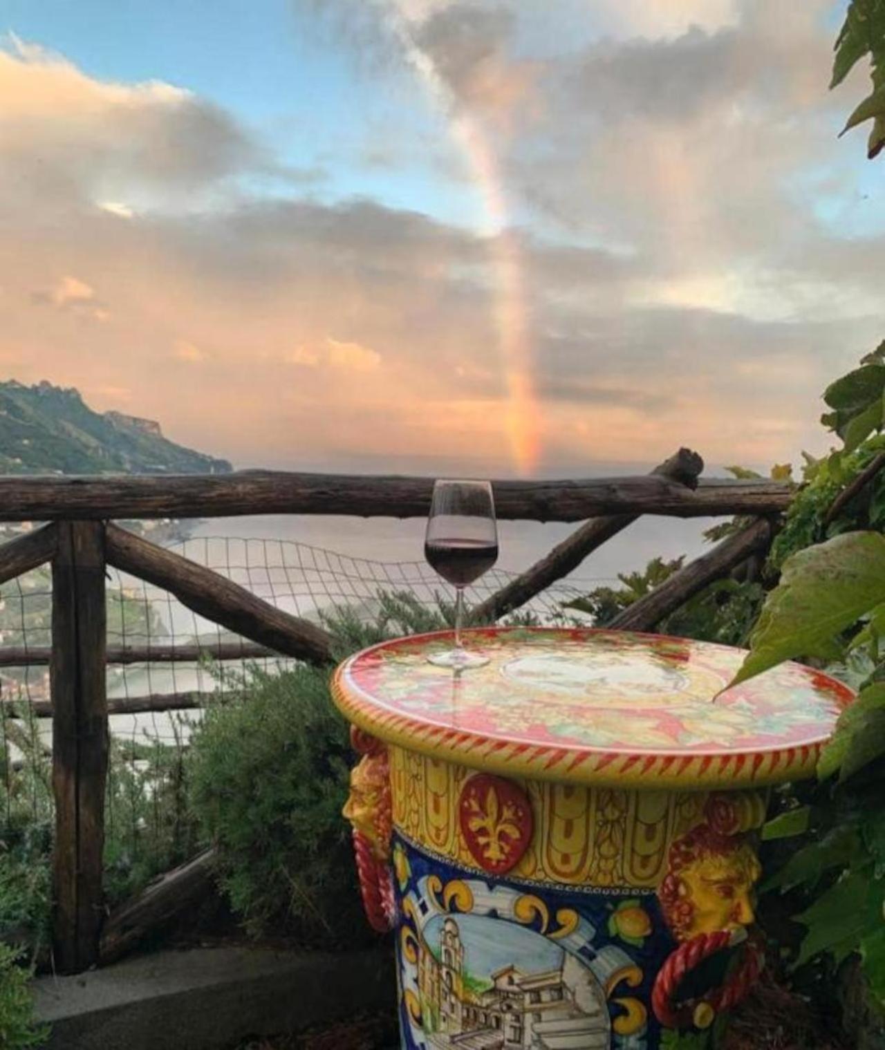 La Dolce Vita Ravello - Two Bedroom Apt With Sea View Terrace Exteriör bild